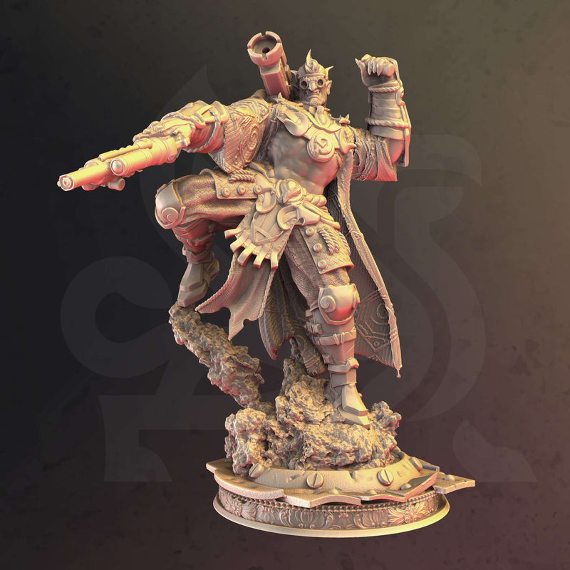 Tomas Lumens – Half-Orc Artificer by DM Stash - image 1