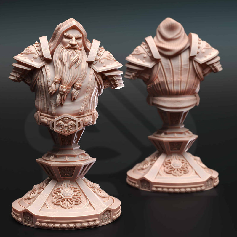 Tors of Delvdor – Dwarven Cleric of Life (BUST) by DM Stash - image 1