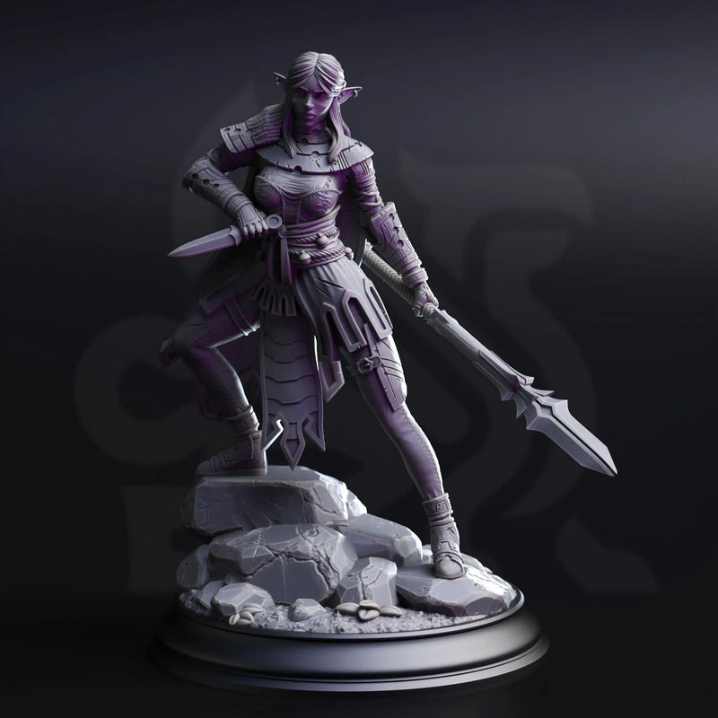 Vixa Indwynath – Drow Pathfinder of the Deep by DM Stash - image 1