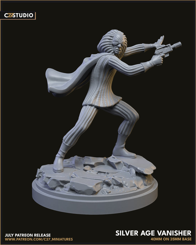 Silver Age Vanisher - Marvel MCP-Compatible Resin Miniature