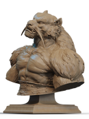 Tai Lung Resin Bust - view 2