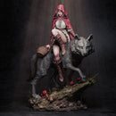 Red Riding Hood Resin Statue - view 5