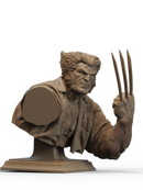 Logan Resin Bust - Design 1 - view 4