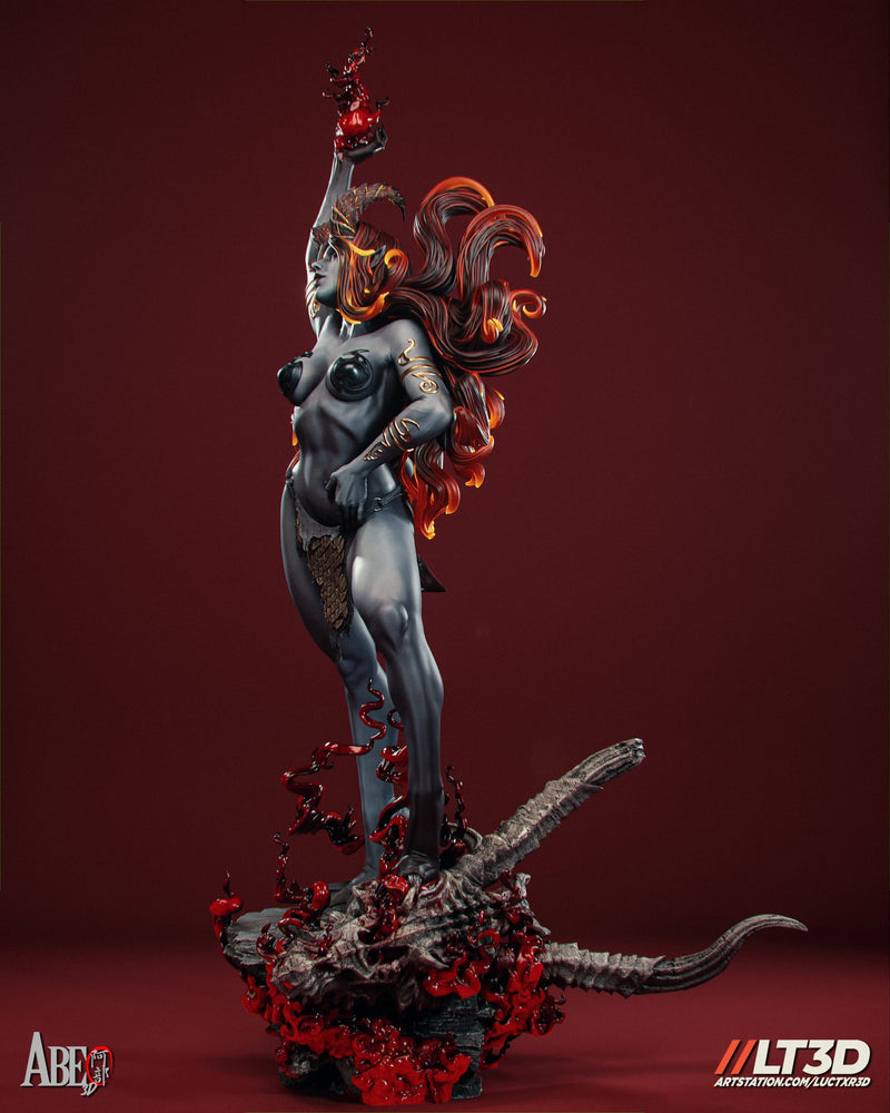 Hell Sonja Resin Statue - view 2