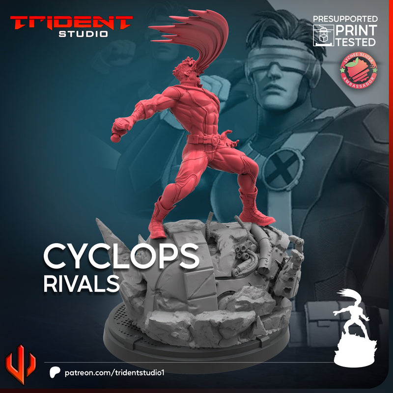 CYCLOPS RIVALS - Marvel MCP-Compatible 40mm Resin Miniature