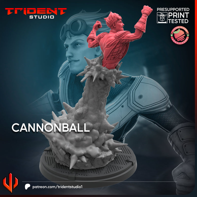 CANNONBALL - Marvel MCP-Compatible 40mm Resin Miniature
