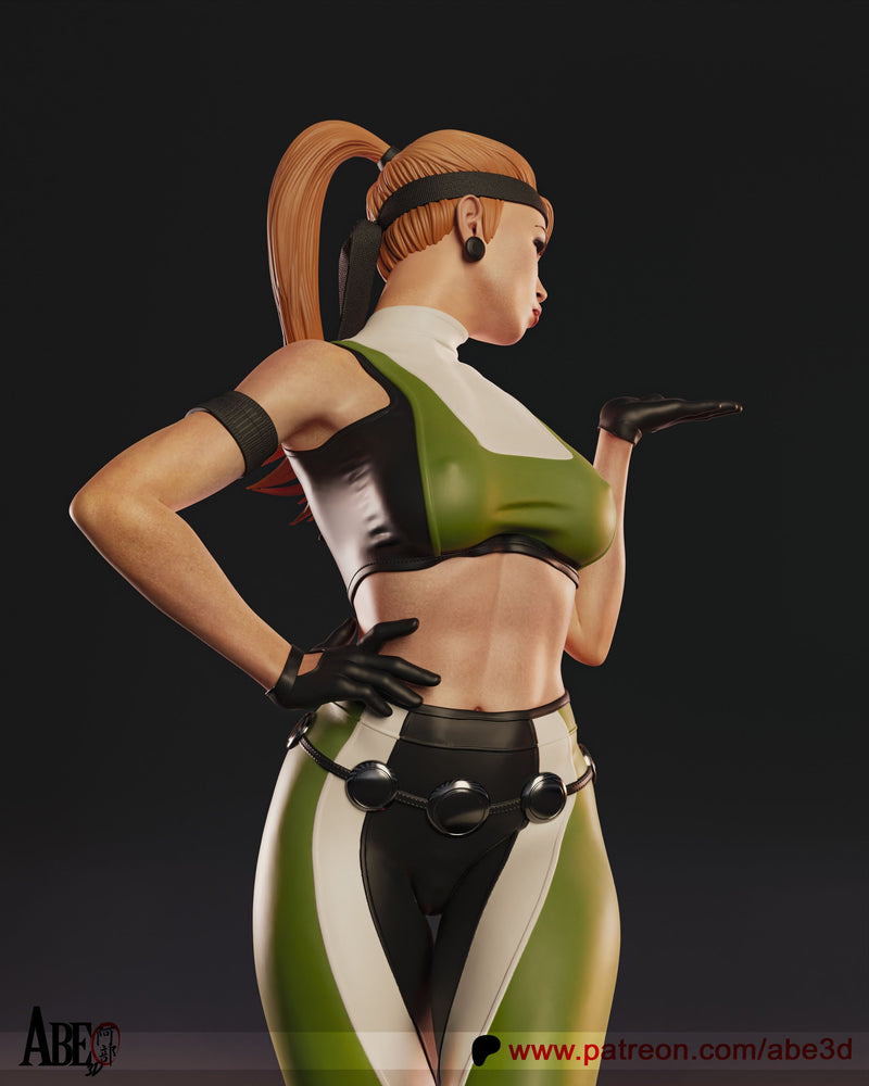 Sonya Blade Resin Statue - view 6