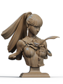 Eve Resin Bust - Design 1 - view 1