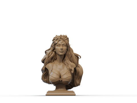 Artemis Resin Bust - view 1