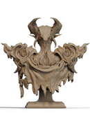 The Queen of the Ashen Vale Resin Bust - view 2