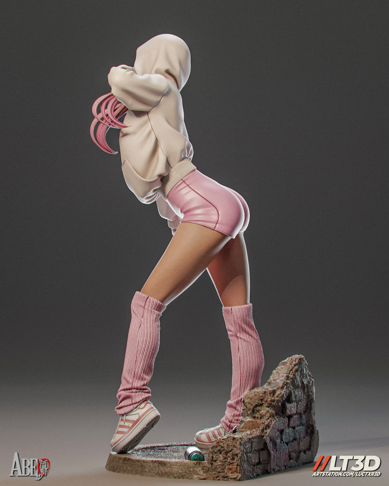 Gwen Stacy LT3D Resin Statue - view 3