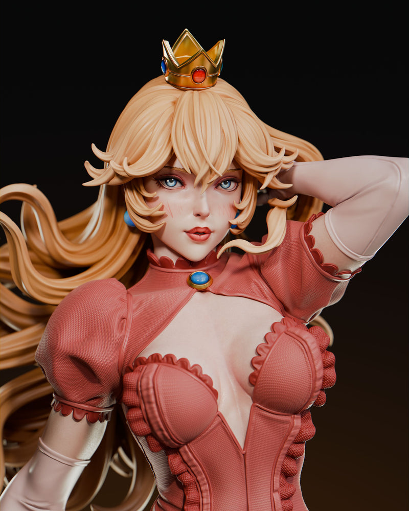 Princess Peach Resin Statue - view 8