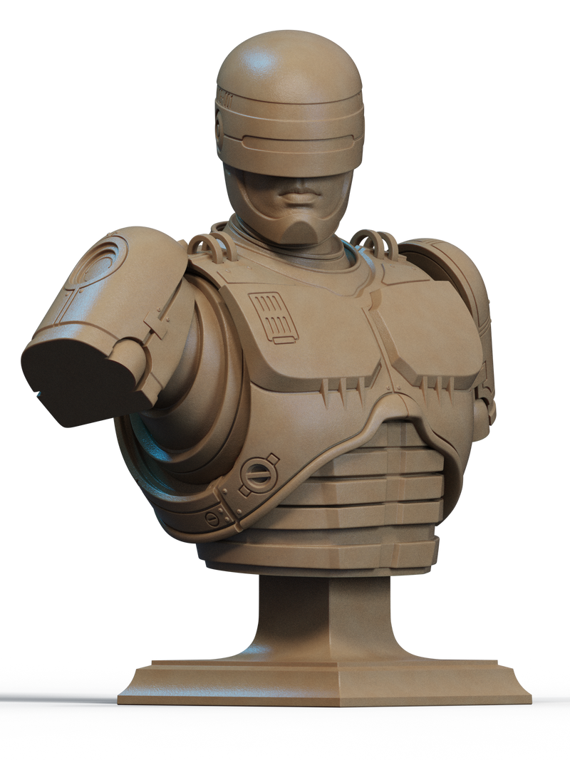 Robocop Resin Bust - view 1
