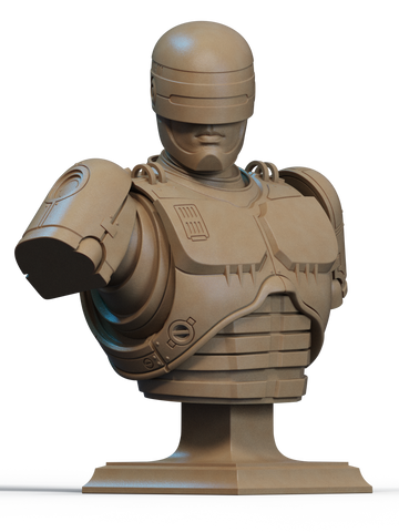 Robocop Resin Bust - view 1