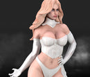 Emma Frost Matc3D Resin Statue - view 3