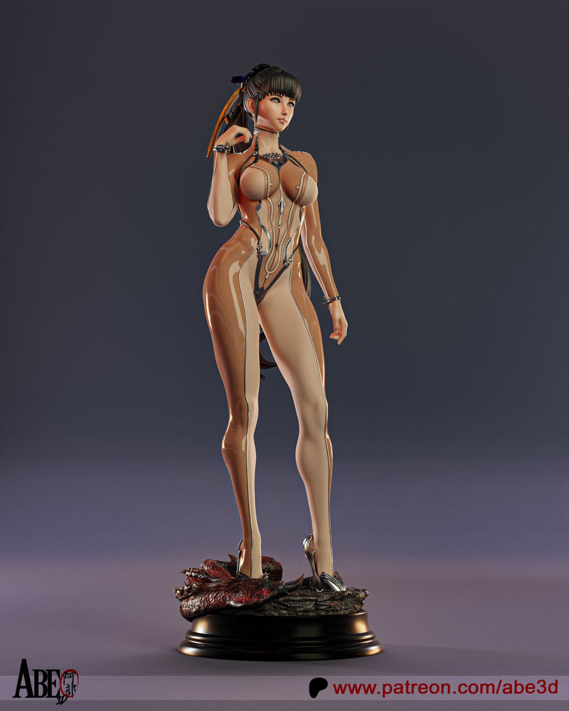 Eve Skin Suit Resin Statue - view 5