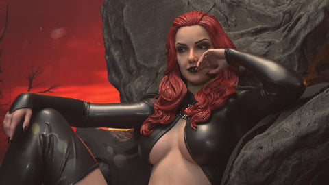 Madelyne Pryor Resin Statue - view 1