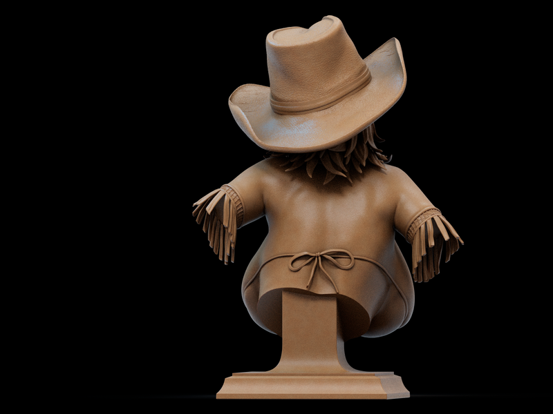 Tina Armstrong Resin Bust - view 4