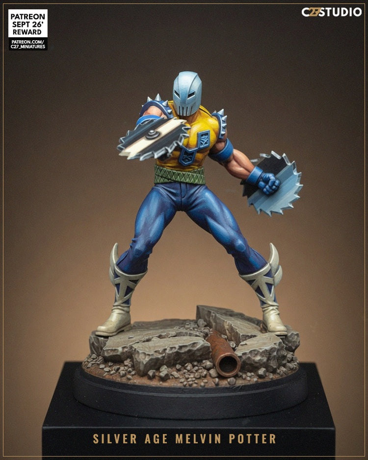 Melvin Potter Gladiator - Marvel MCP-Compatible Resin Miniature