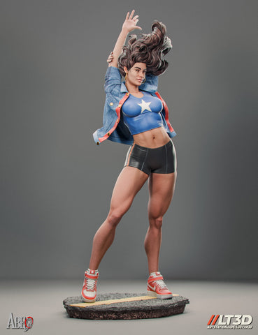 America Chavez Resin Statue - view 1