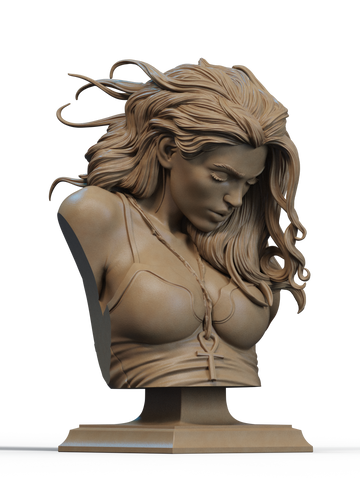 Death Resin Bust - Design 2 - view 1