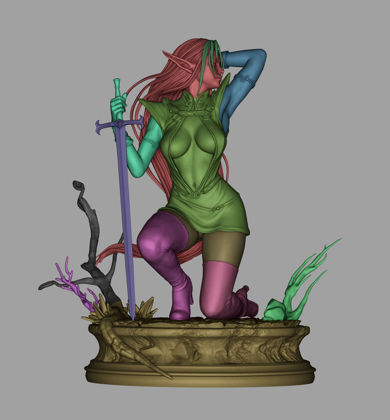Pirotess Resin Statue - view 6