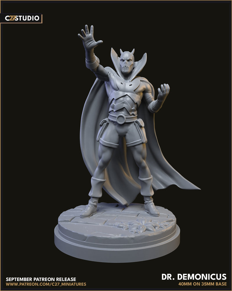 Dr. Demonicus - Marvel MCP-Compatible Resin Miniature