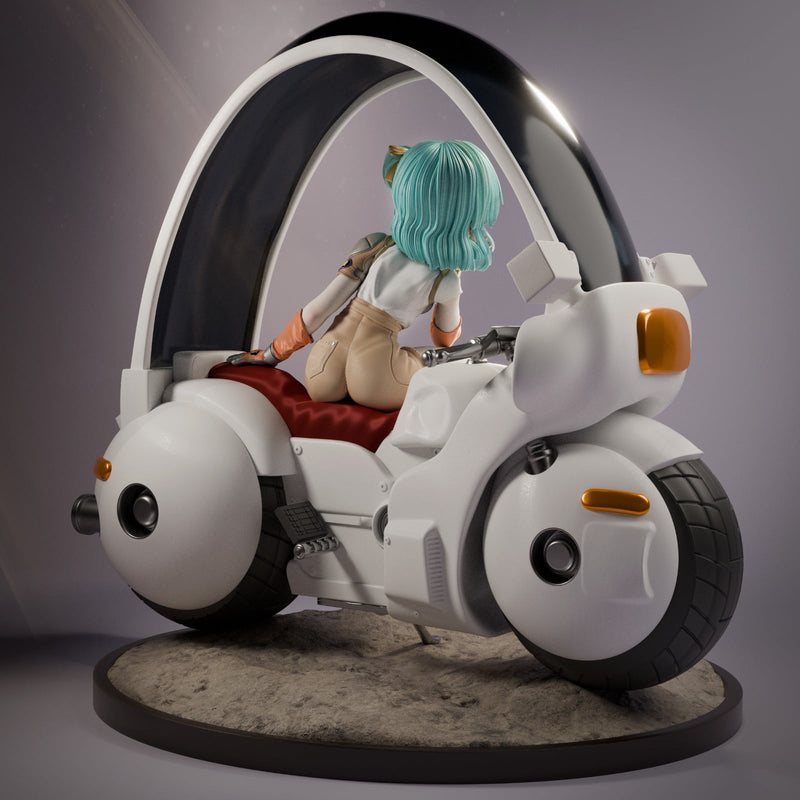 Bulma Resin Statue - view 4