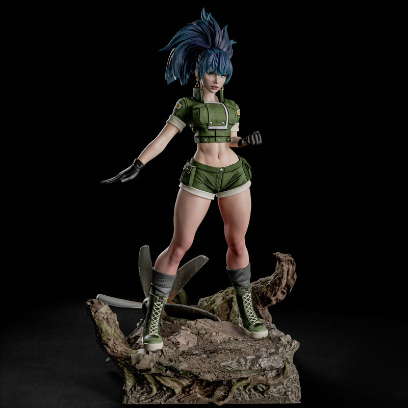 Leona (Kugo) Resin Statue - view 1