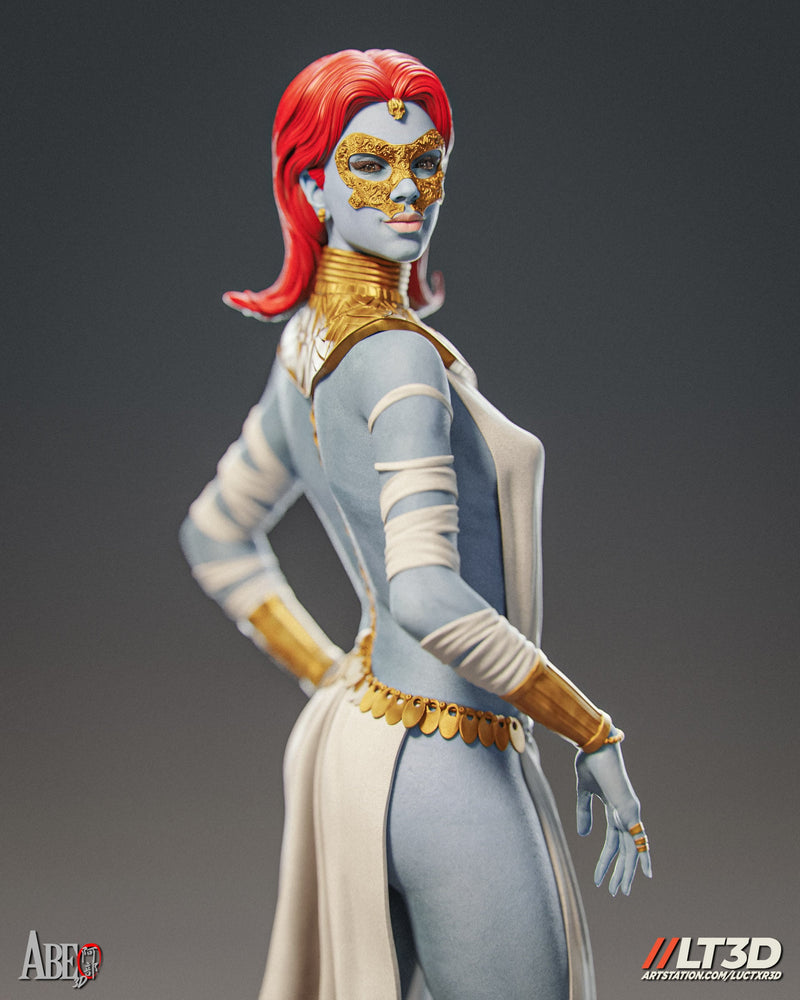 Mystique Hellfire Gala Resin Statue - view 3