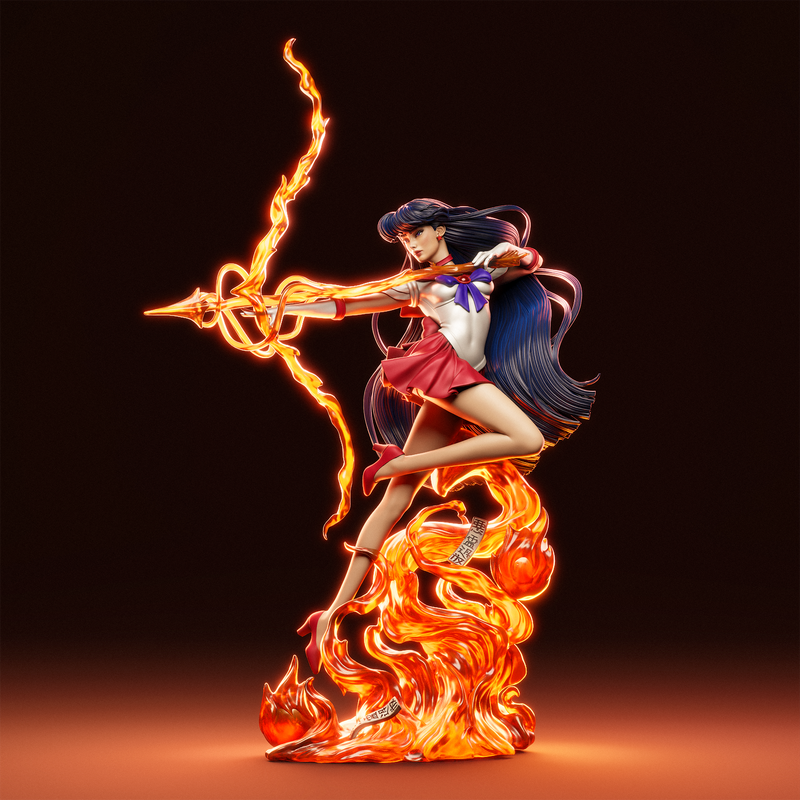 Rei Hino Resin Statue - view 4