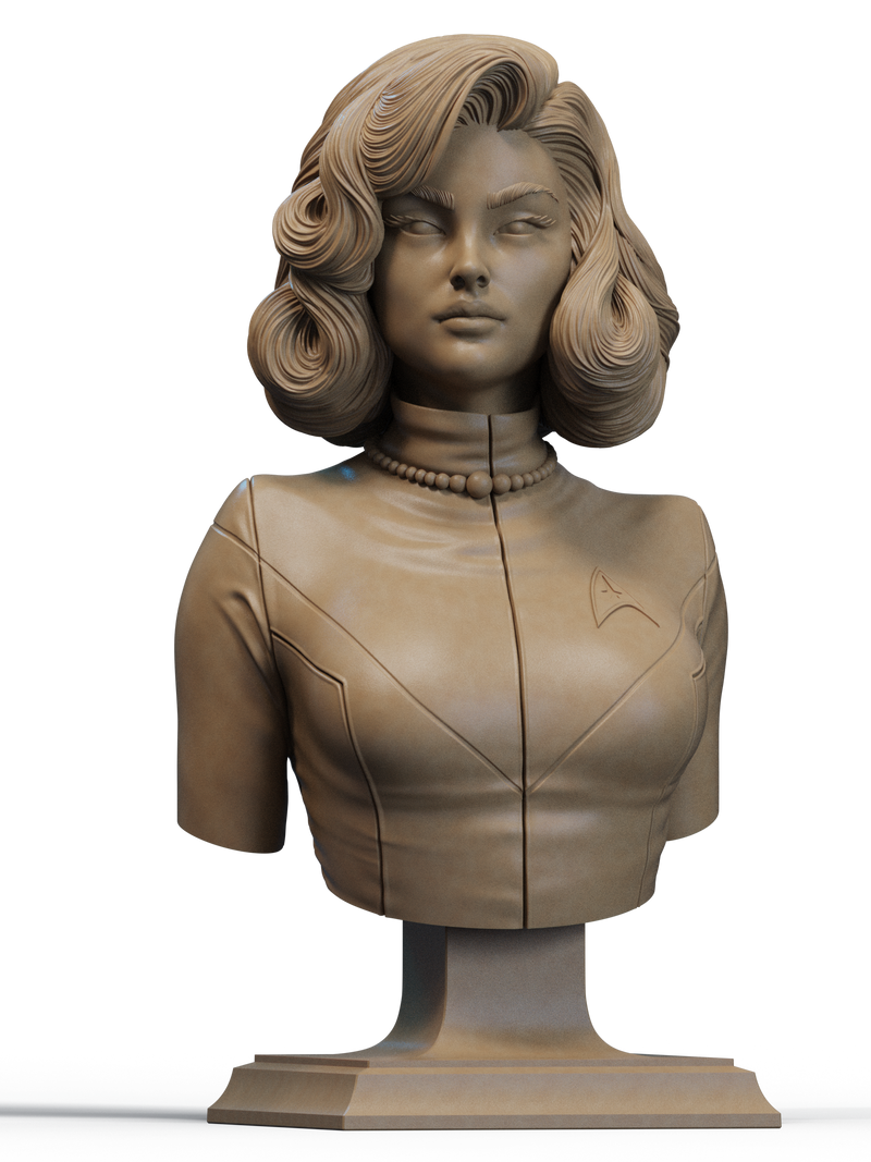 Starfleet Officer Resin Bust - view 1