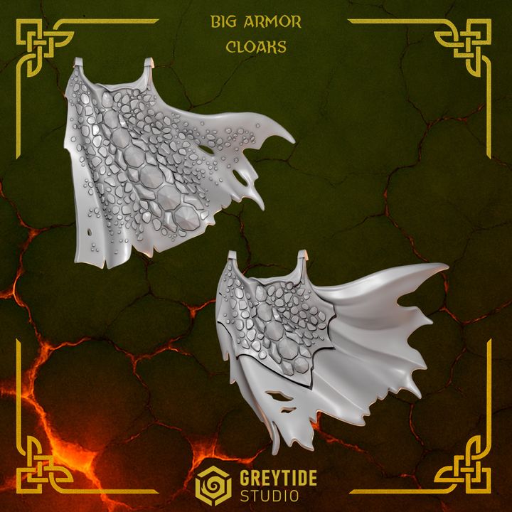 Anvil Wardens Big Armor Cloaks