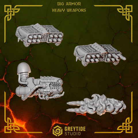 Anvil Wardens Big Armor Heavy Weapons