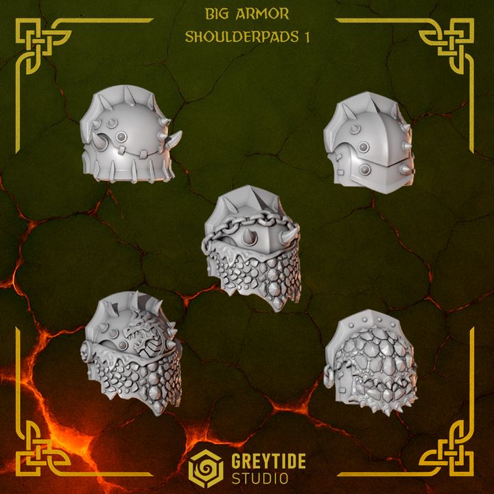 Anvil Wardens Big Armor Shoulderpads 1