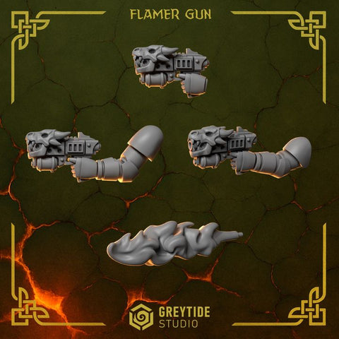 Anvil Wardens Flamer Gun