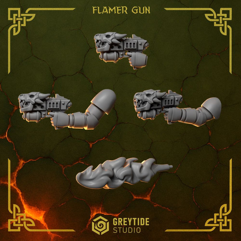 Anvil Wardens Flamer Gun