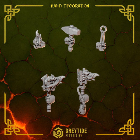 Anvil Wardens Hand Decoration