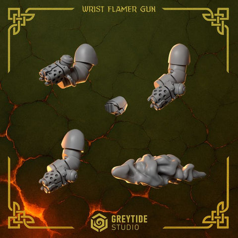 Anvil Wardens Wrist Flamer Gun