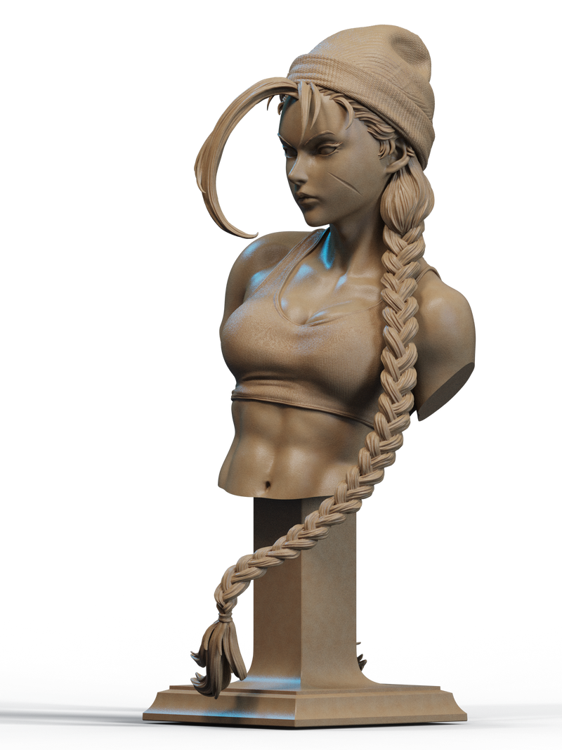 StreetWear Cammy Resin Bust - view 3