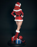 Mary Jane Mrs. Claus Resin Statue - view 4