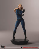 Sue Storm Resin Statue - view 2