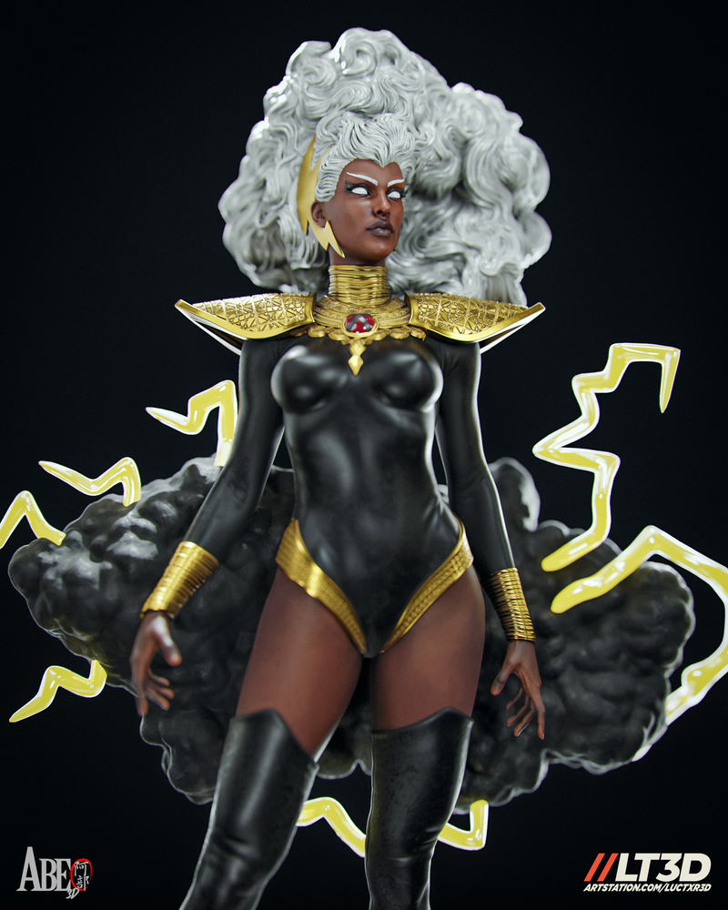 Storm Hellfire Gala Resin Statue - view 8
