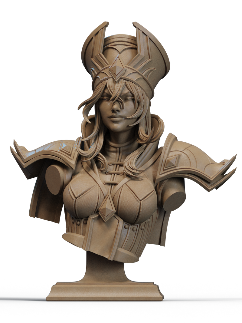 Sally Whitemane Resin Bust - view 1