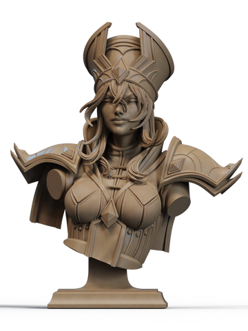 Sally Whitemane Resin Bust - view 1