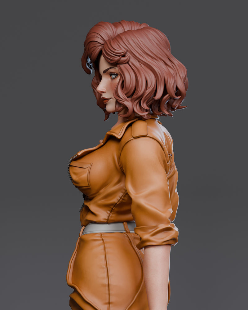 April O'Neil Resin Statue - view 8