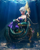 Ursula Resin Statue - view 5
