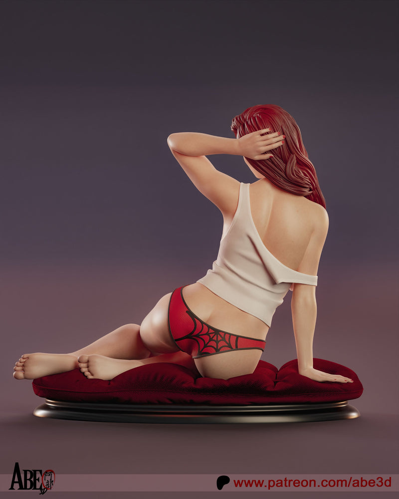Mary Jane Resin Statue - view 9