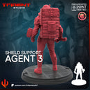 SHIELD SUPPORT AGENT - Marvel MCP-Compatible 40mm Resin Miniature