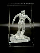 Marvel-Inspired 3D Laser Engraved Crystal – K9 Optical Glass Collectible Display